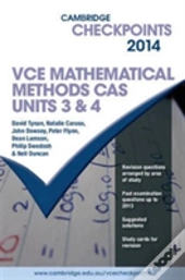 Cambridge Checkpoints Vce Mathematical Methods Cas Units 3 And 4 2014
