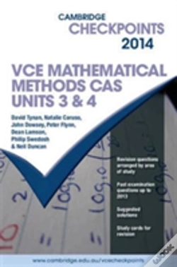 Capa do artigo Cambridge Checkpoints Vce Mathematical Methods Cas Units 3 And 4 2014