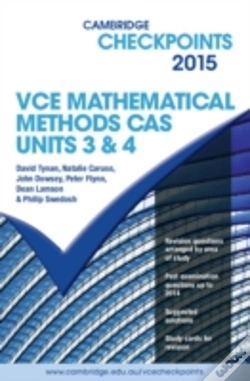 Capa do artigo Cambridge Checkpoints Vce Mathematical Methods Cas Units 3 And 4 2015