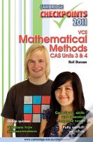 Cambridge Checkpoints Vce Mathematical Methods Cas Units 3&4
