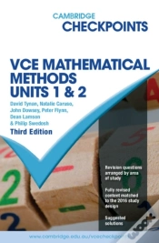 Capa do artigo Cambridge Checkpoints Vce Mathematical Methods Units 1 And 2