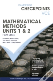Capa do artigo Cambridge Checkpoints Vce Mathematical Methods Units 1&2