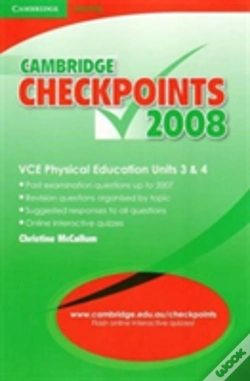 Capa do artigo Cambridge Checkpoints Vce Physical Education Units 3 And 4 2008