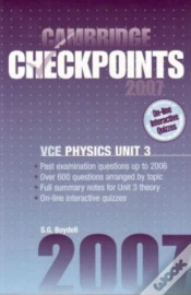 Capa do artigo Cambridge Checkpoints Vce Physics Unit 3 2007