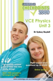 Capa do artigo Cambridge Checkpoints Vce Physics Unit 3 2009
