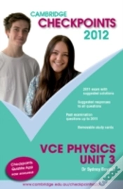 Capa do artigo Cambridge Checkpoints Vce Physics Unit 3 2012