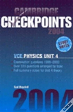 Capa do artigo Cambridge Checkpoints Vce Physics Unit 4 2004