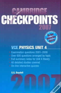 Capa do artigo Cambridge Checkpoints Vce Physics Unit 4 2007