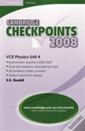 Capa do artigo CAMBRIDGE CHECKPOINTS VCE PHYSICS UNIT 4 2008