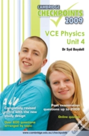 Capa do artigo Cambridge Checkpoints Vce Physics Unit 4 2009