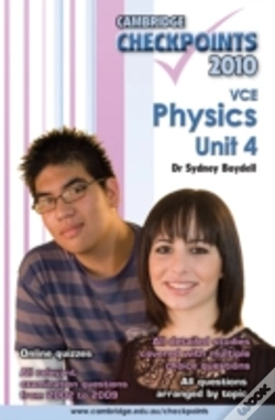 Capa do artigo Cambridge Checkpoints Vce Physics Unit 4 2010