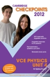 Cambridge Checkpoints Vce Physics Unit 4 2012