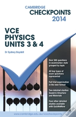 Capa do artigo Cambridge Checkpoints Vce Physics Units 3 And 4 2014