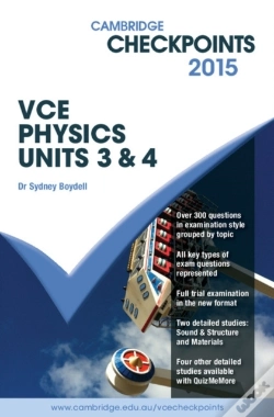 Capa do artigo Cambridge Checkpoints Vce Physics Units 3 And 4 2015