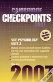 Capa do artigo Cambridge Checkpoints Vce Psychology Unit 3 2007