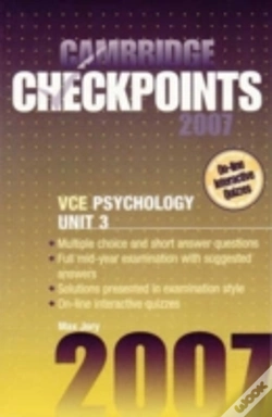 Capa do artigo Cambridge Checkpoints Vce Psychology Unit 3 2007