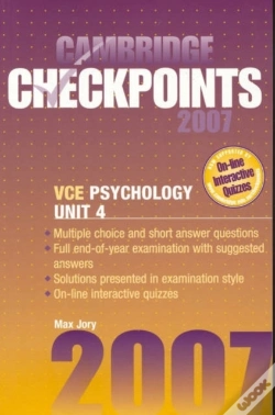 Capa do artigo Cambridge Checkpoints Vce Psychology Unit 4 2007