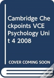 Capa do artigo Cambridge Checkpoints Vce Psychology Unit 4 2008