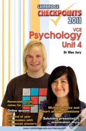 Capa do artigo Cambridge Checkpoints Vce Psychology Unit 4 2011