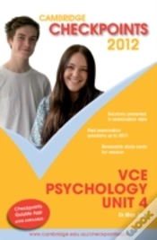 Capa do artigo Cambridge Checkpoints Vce Psychology Unit 4 2012