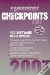 Capa do artigo Cambridge Checkpoints Vce Software Development 2007