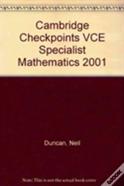 Capa do artigo Cambridge Checkpoints Vce Specialist Mathematics 2001