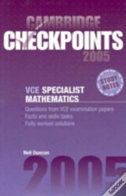 Capa do artigo Cambridge Checkpoints Vce Specialist Mathematics 2005