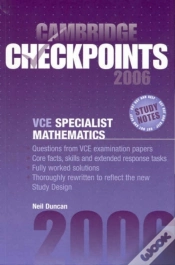 Capa do artigo Cambridge Checkpoints Vce Specialist Mathematics 2006