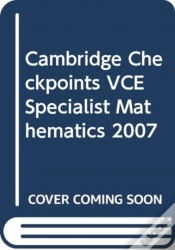 Capa do artigo Cambridge Checkpoints Vce Specialist Mathematics 2007