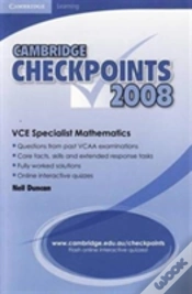 Capa do artigo Cambridge Checkpoints Vce Specialist Mathematics 2008