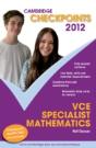 Cambridge Checkpoints Vce Specialist Mathematics 2012 - Preview