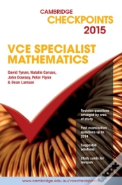 Capa do artigo Cambridge Checkpoints Vce Specialist Mathematics 2015