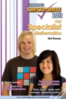 Capa do artigo Cambridge Checkpoints Vce Specialist Mathematics