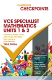 Cambridge Checkpoints Vce Specialist Maths Units 1 And 2