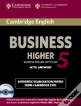 Cambridge English Business 5 Higher Self-Study Pack (Student'S Book With Answers And Audio Cd)