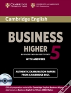 Capa do artigo Cambridge English Business 5 Higher Self-Study Pack (Student'S Book With Answers And Audio Cd)