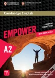 Cambridge English Empower Elementary Student'S Book With Online Assessment And Practice, And Online Workbook