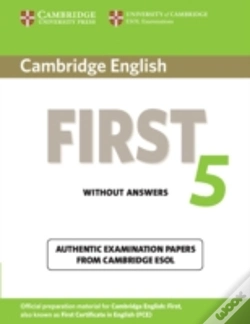 Capa do artigo Cambridge English First 5 Student'S Book Without Answers