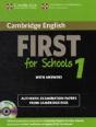 Cambridge English First For Schools 1 Self-Study Pack (Student'S Book With Answers And Audio Cds (2)) - Preview