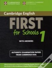 Cambridge English First For Schools 1 Student'S Book With Answers