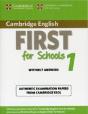 Cambridge English First For Schools 1 Student'S Book Without Answers - Preview
