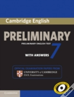 Capa do artigo Cambridge English Preliminary 7 Student'S Book With Answers