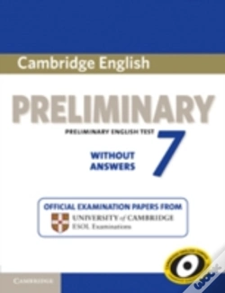 Capa do artigo Cambridge English Preliminary 7 Student'S Book Without Answers