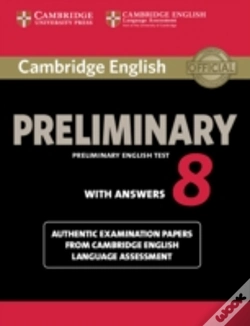 Capa do artigo Cambridge English Preliminary 8 Student'S Book With Answers