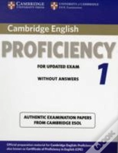 Cambridge English Proficiency 1 For Updated Exam Student'S Book Without Answers