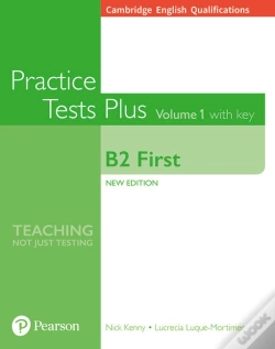 Capa do artigo Cambridge English Qualifications: B2 First Practice Tests Plus Volume 1 With Key