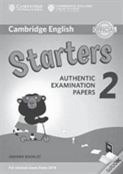 Capa do artigo Cambridge English Young Learners 2 For Revised Exam From 2018 Starters Answer Booklet