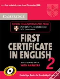 Capa do artigo Cambridge First Certificate In English 2 For Updated Exam Student'S Book With Answers