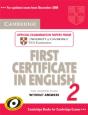 Cambridge First Certificate In English 2 For Updated Exam Student'S Book Without Answers - Preview