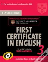 Cambridge First Certificate In English 3 For Updated Exam Self-Study Pack (Student'S Book With Answers And Audio Cds)